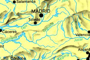 Rivers Lakes and Resevoirs in Spain