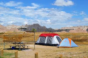 Campgrounds at Badlands National Park
