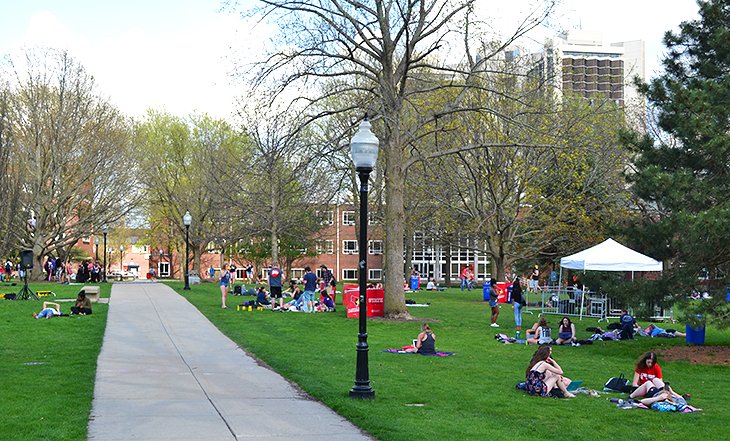 The Quad at Illinois State University