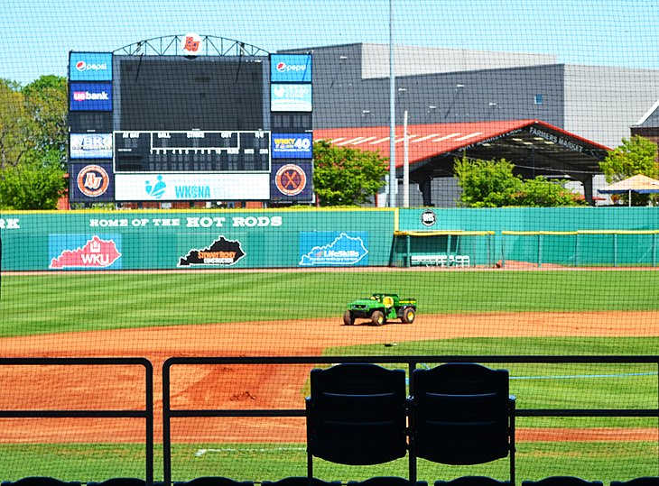 Hot Rods baseball stadium