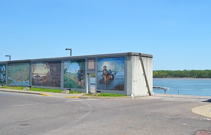 Floodwall Murals