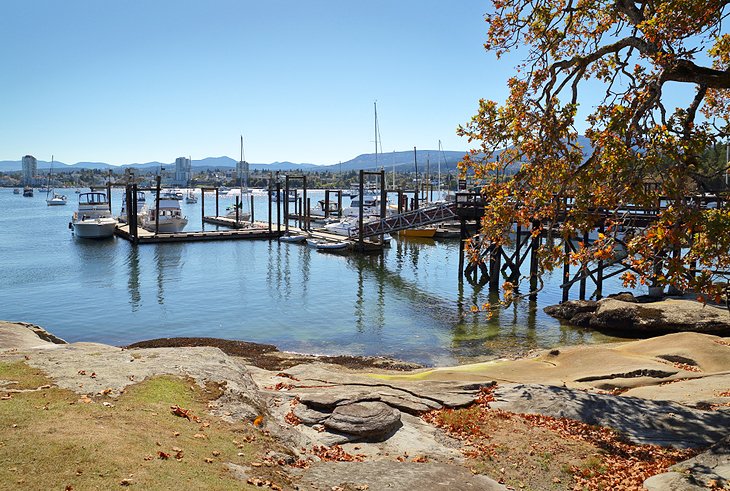 Docks on Newcastle Island