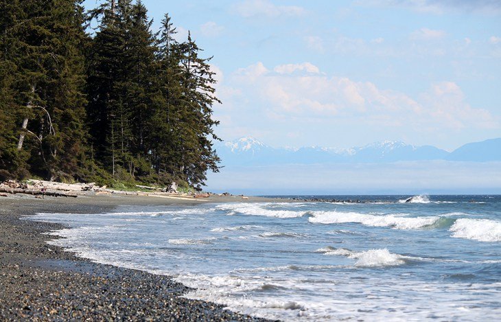 China Beach near China Beach Campground