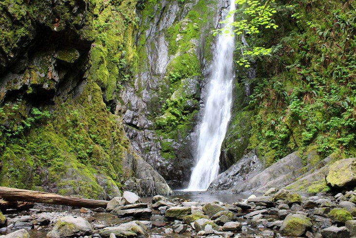 Niagara Falls in Goldstream Provincial Park