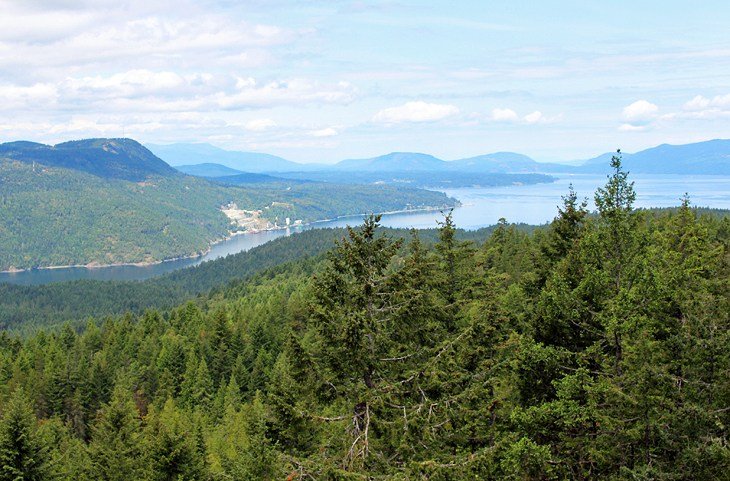 View from first lookout on Mount Work