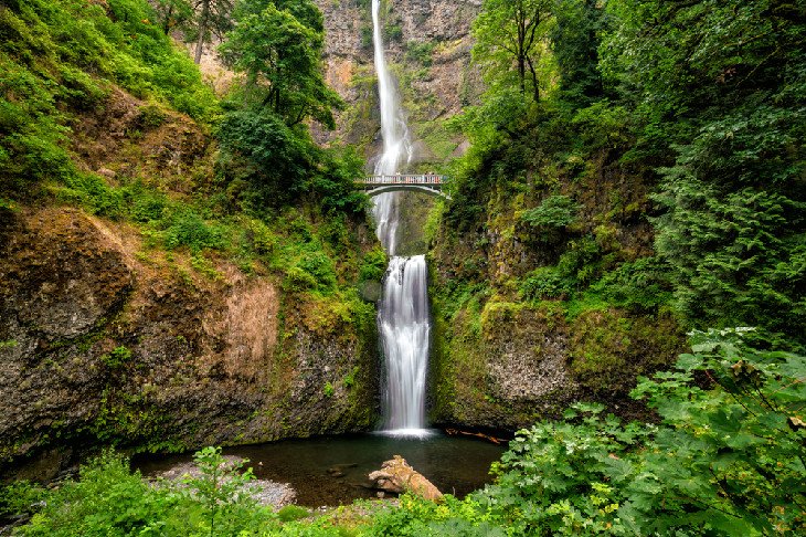 Benson Bridge and Multnomah Falls