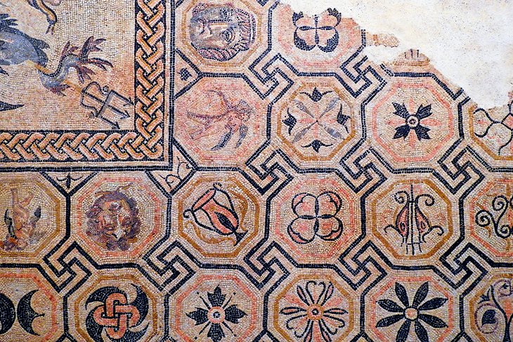 Mosaics in Civici Musei d'Arte e Storia Santa Giulia