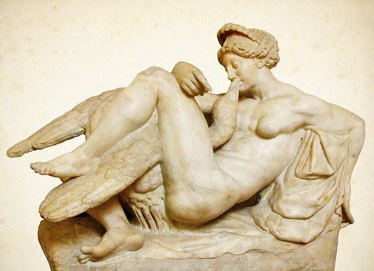 Leda and the Swan by Bartolomeo Amannatti, Bargello Palace