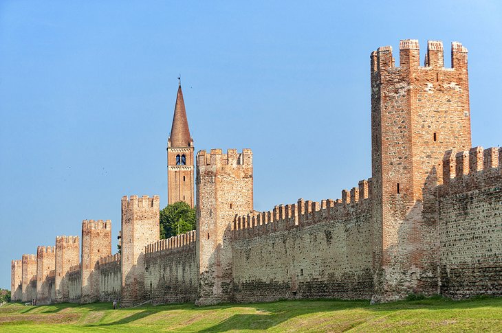 Montagnana medieval town walls