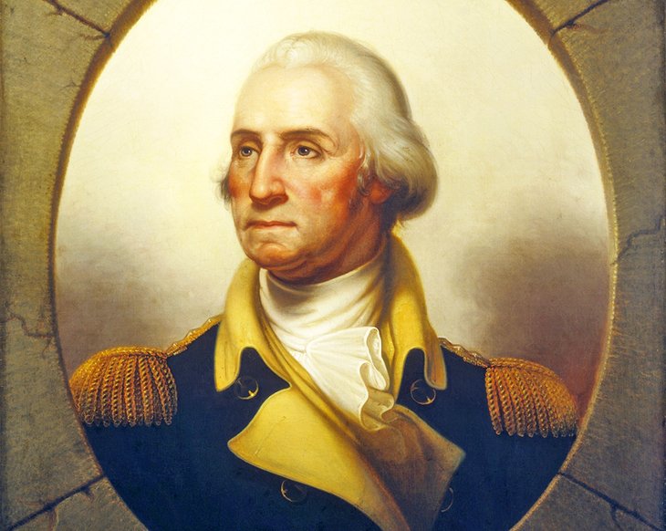 Portrait of George Washington by Rembrandt Peale