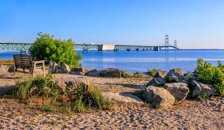 Mackinaw City Beach