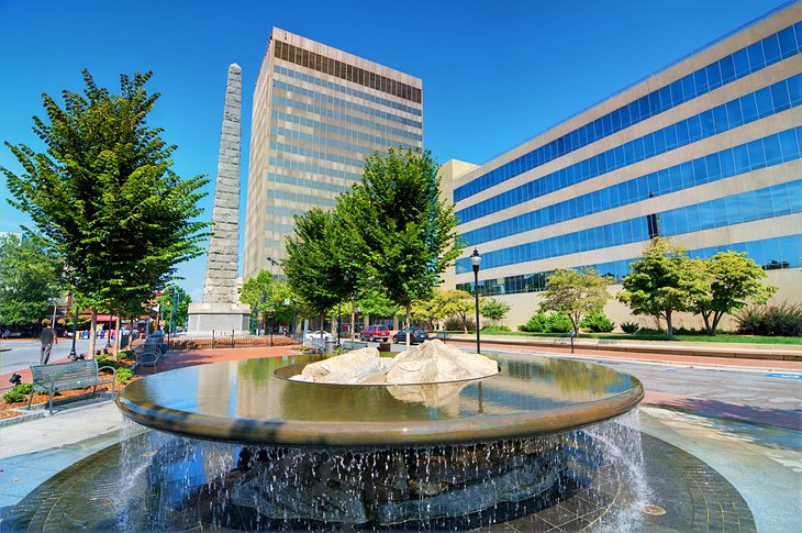 Pack Square Park, downtown Asheville