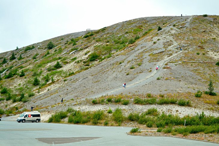 The trail up to the Windy Ridge viewpoint