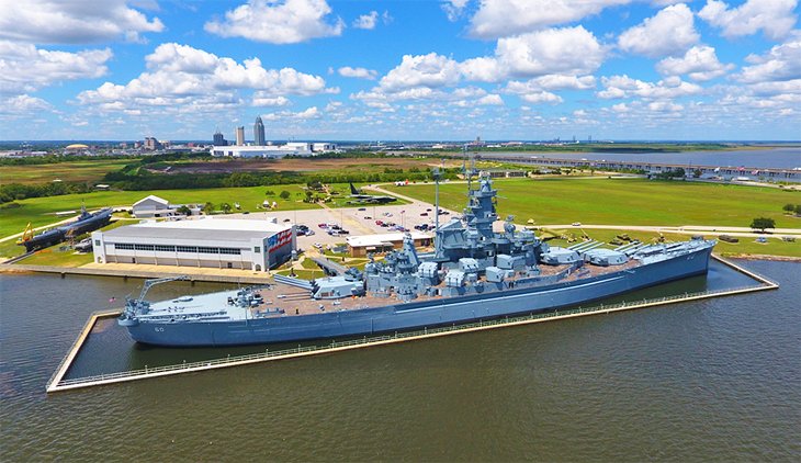 USS Alabama Battleship Memorial Park in Mobile