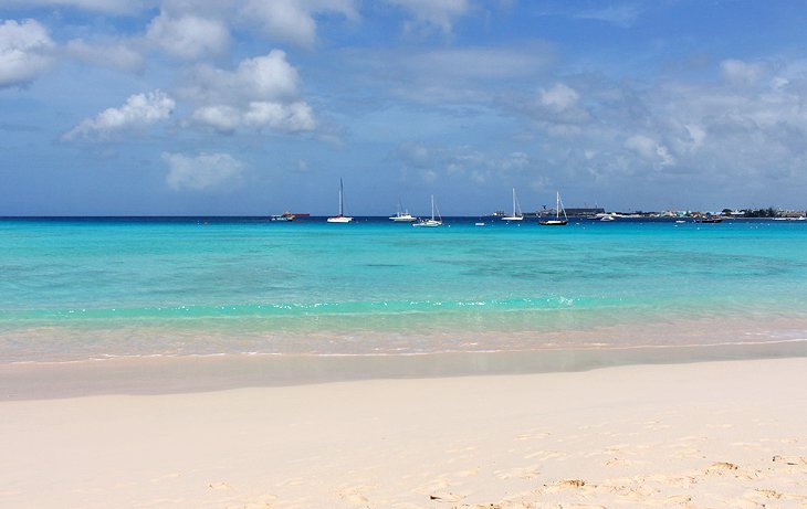 Pebble Beach on Carlisle Bay