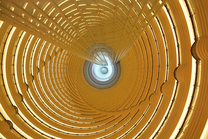 Jin Mao tower interior