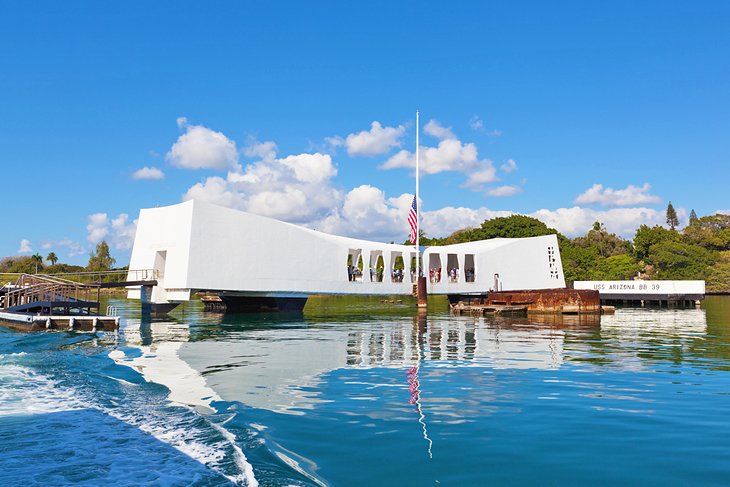 U.S.S. Arizona Memorial in Pearl Harbor