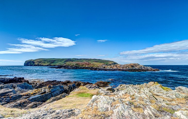 Looking across to Calf of Man