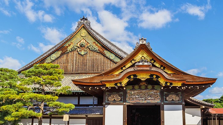 Nijo Castle near Hiiragiya