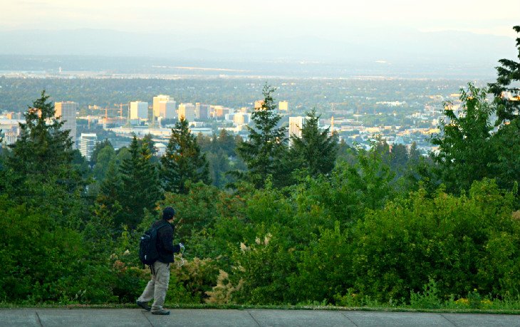 Council Crest Park view