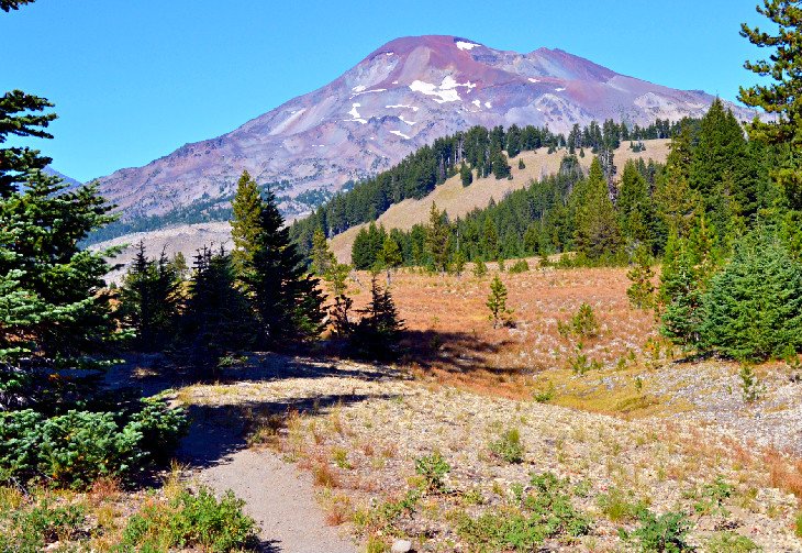 Entering the Three Sisters Wilderness on the PCT