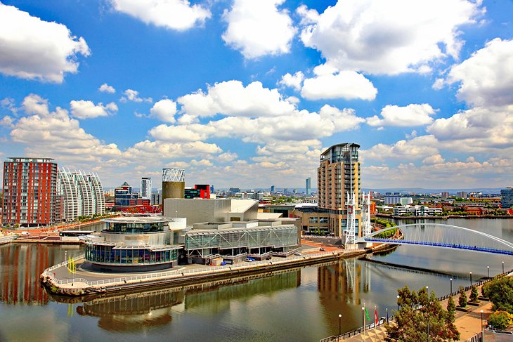 Panoramic view of Manchester