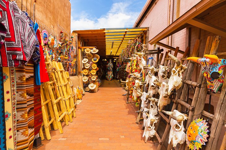 Marché en plein air à Santa Fe