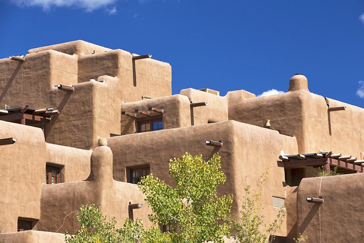Architecture du sud-ouest à Santa Fe
