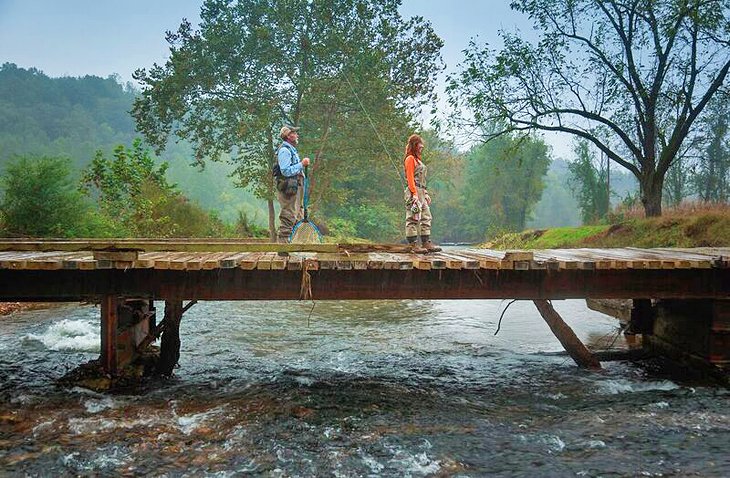 Los 10 ríos mejor calificados para la pesca de truchas en Carolina del Norte