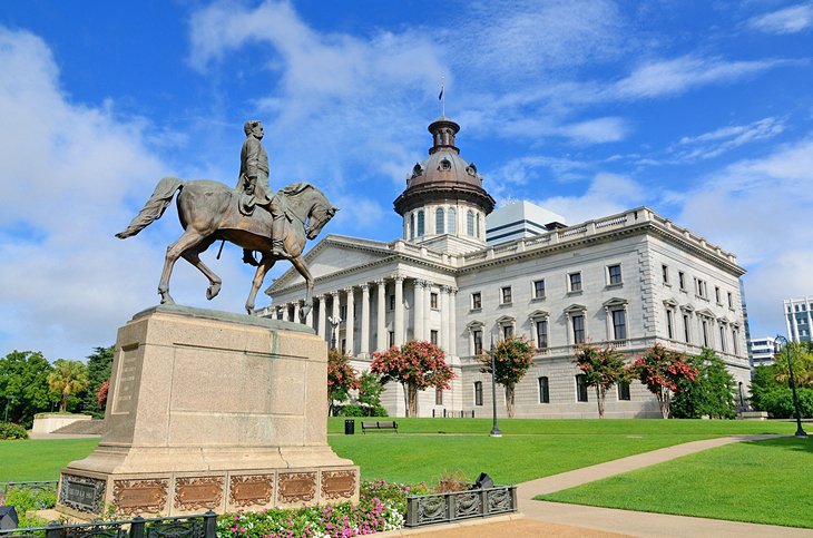 La maison d'État de la Caroline du Sud à Columbia