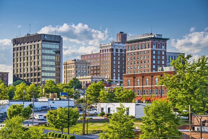 Greenville skyline