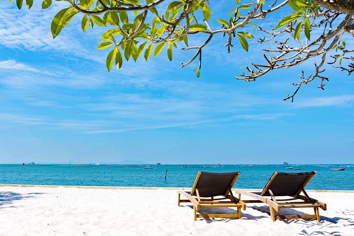 Picturesque Pattaya beach