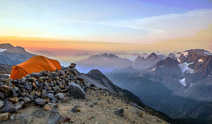 11 campamentos mejor calificados en el Parque Nacional North Cascades