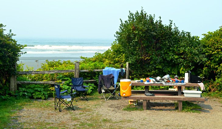 Second Beach at Kalaloch Campground