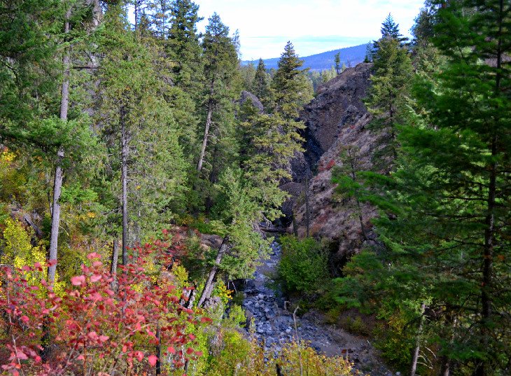 Deep Creek Canyon near Nine Mile Recreation Area