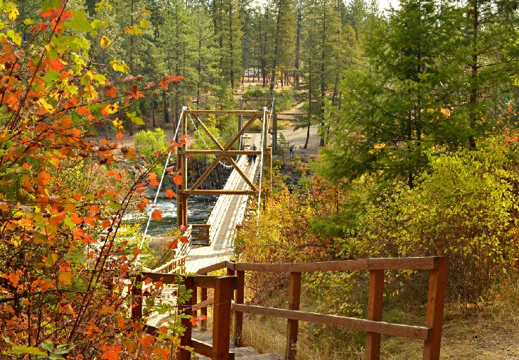 Suspension Bridge at Bowl and Pitcher