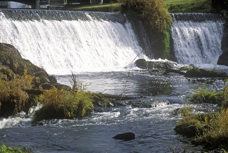 Waterfall at Tumwater Falls Park