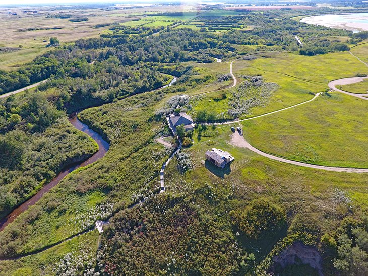 Aerial view of Beaver Creek Conservation Area