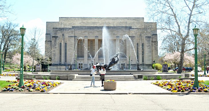 Showalter Plaza at Indiana University Bloomington