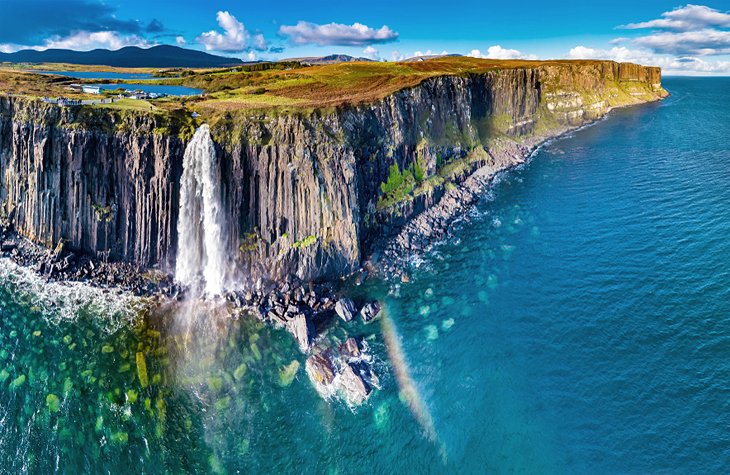 Mealt Waterfall and Kilt Rock