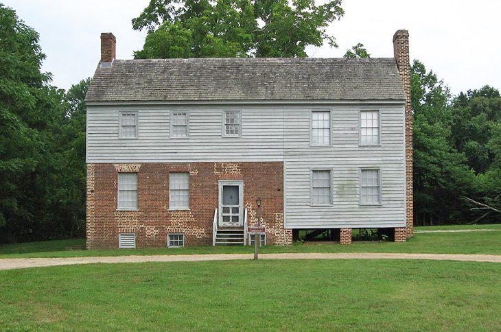 Garthright House at Cold Harbor in the Richmond National Battlefield Park
