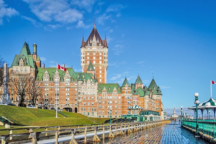 Frontenac Castle and Dufferin Terrace