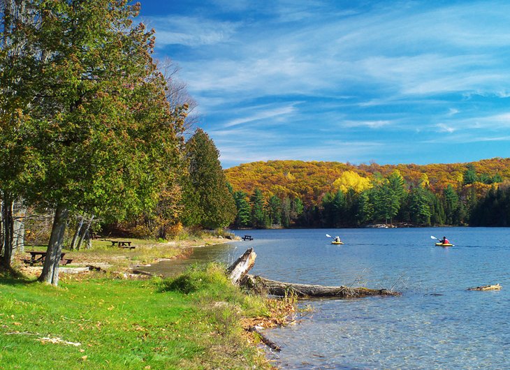 Philippe lake in Gatineau Park