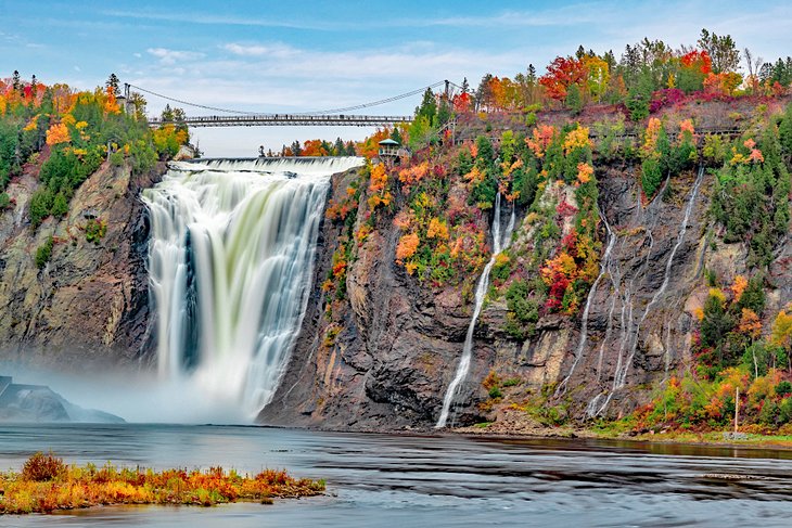 Montmorency Falls and Bridge