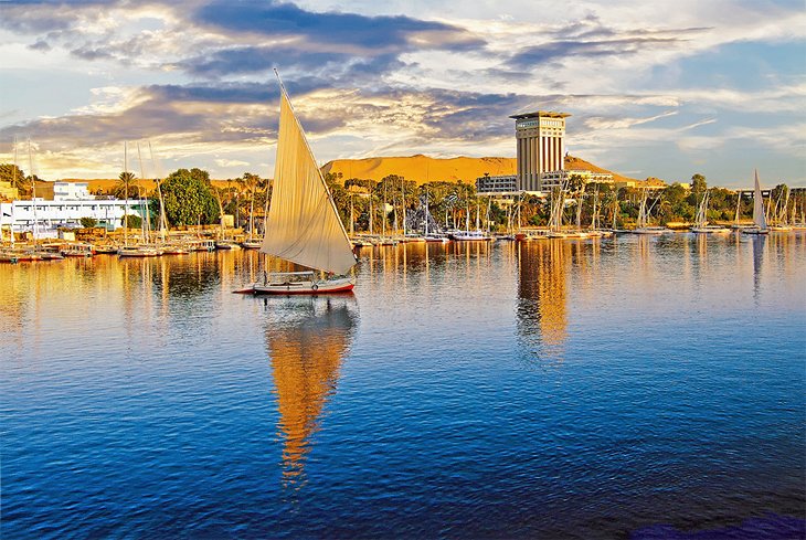 Kreuzfahrt auf dem Nil bei Luxor