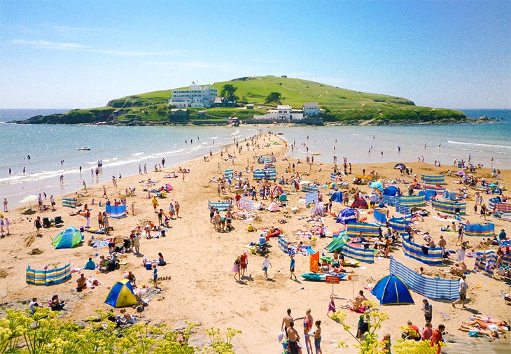 Bigbury-on-Sea beach