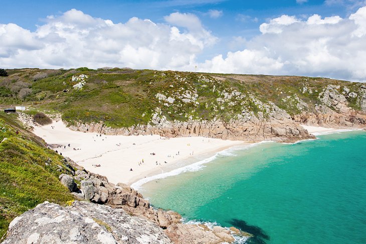 Porthcurno Beach