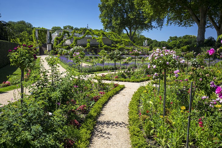 Gardens near Charlottenhof Palace