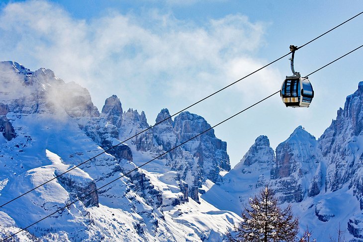 Gondola at Madonna di Campiglio