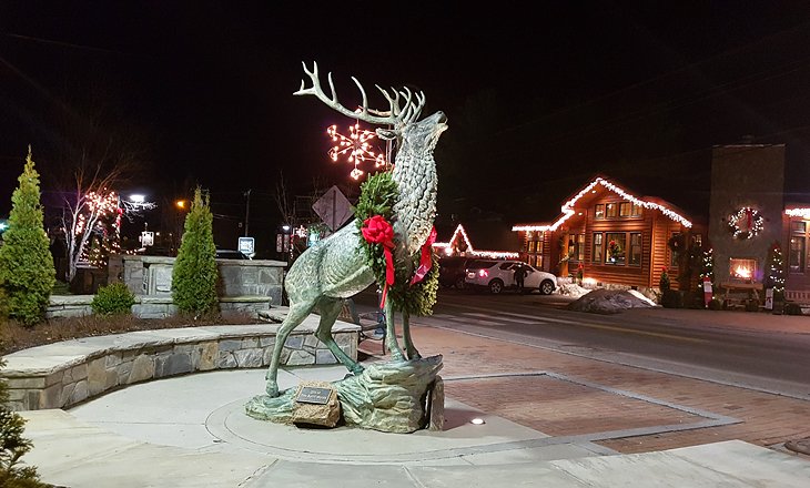 Statue in Banner Elk